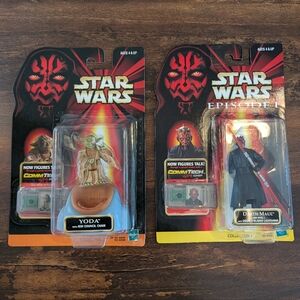 Star Wars Yoda and Darth Maul Action Figures